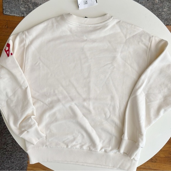 A.P.C.Men’s Off White Adam Sweatshirt Size XS Logo New - Picture 6 of 9